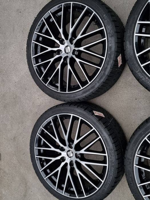 Koła Zimowe Alu 19" Seat Leon III IV II Cupra Leon 5x112 Oryginalne