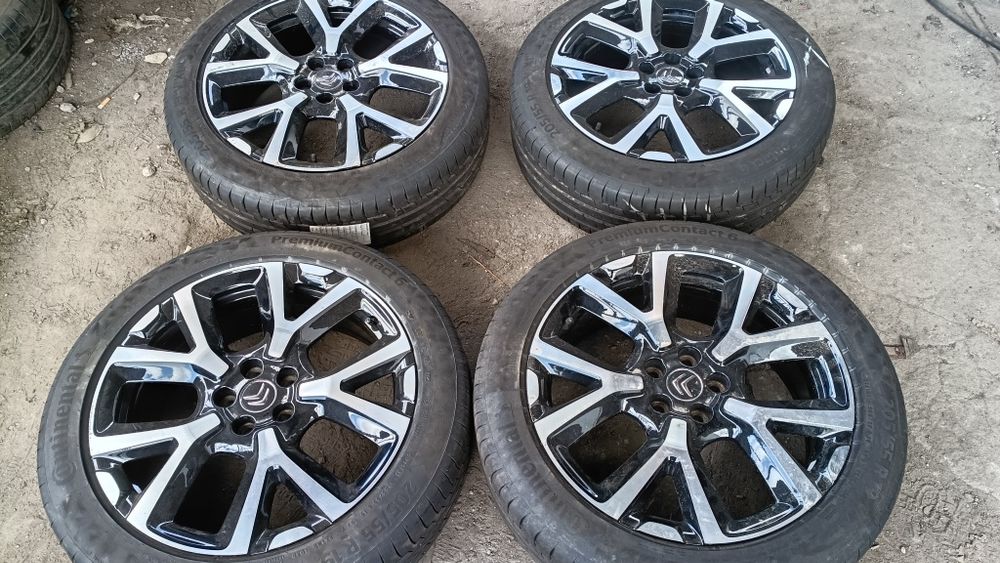 5x108 19 oryginał Citroen Peugeot Toyota  205/55/19 Continental 23 rok opony koła