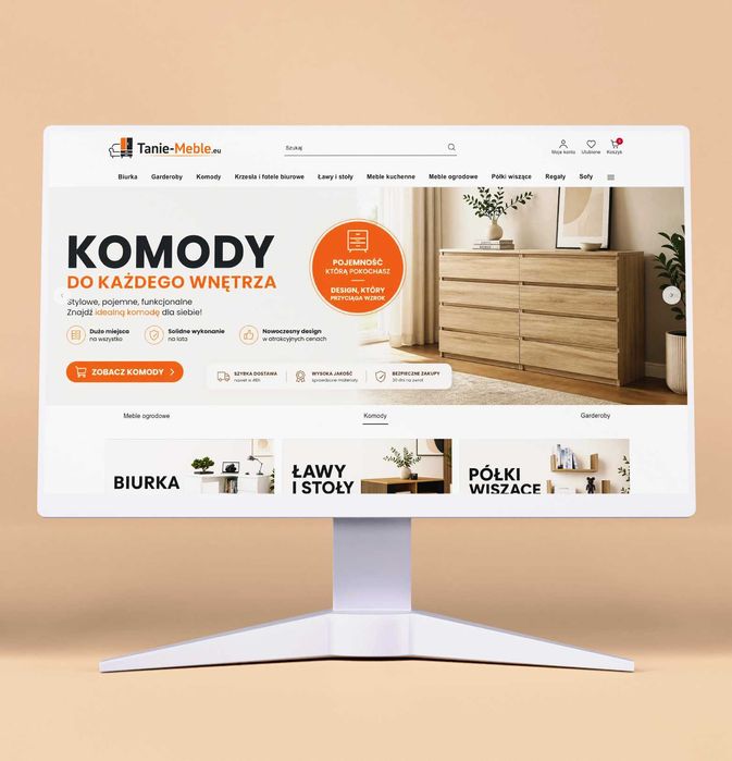 SPRZEDAM MEBLOWY SKLEP INTERNETOWY | Dropshipping mebli | GAds | Merchant Center