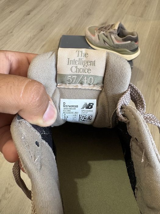 New Balance 57/40 M5740RSB (Tam. 40) — Novos e Originais na Caixa