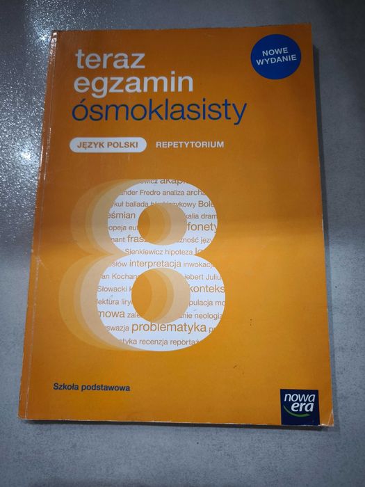 Teraz egzamin ośmioklasisty, język polski, repetytorium, Nowa Era