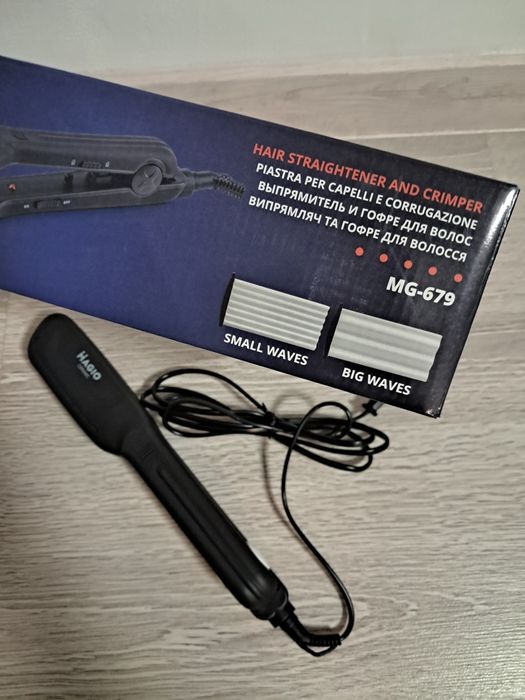 Плойка гофре для волос magio