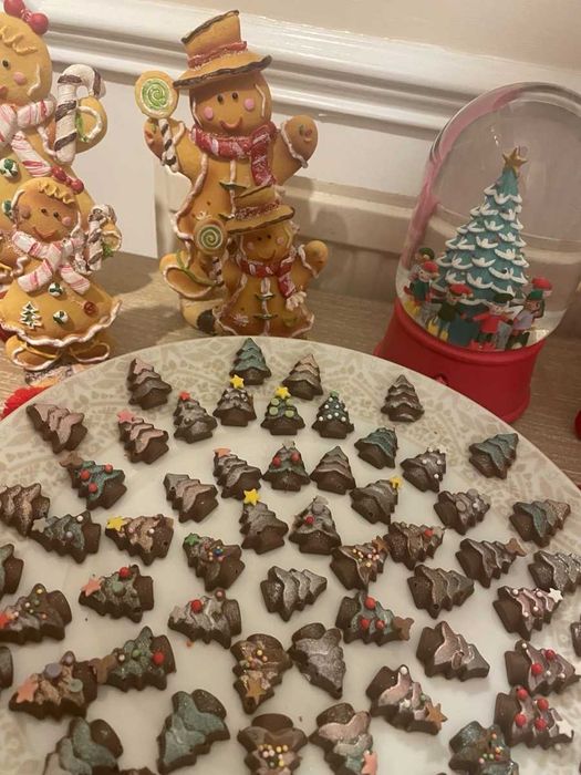 Molde Silicone Árvores de Natal | Chocolate, Gelo, Velas ou Resina