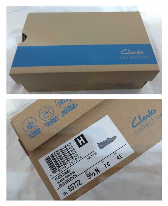 Clarks Cora Daisy Mocassins para mulher Tam 41