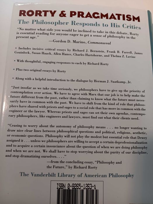 Richard Rorty Vários Livros
