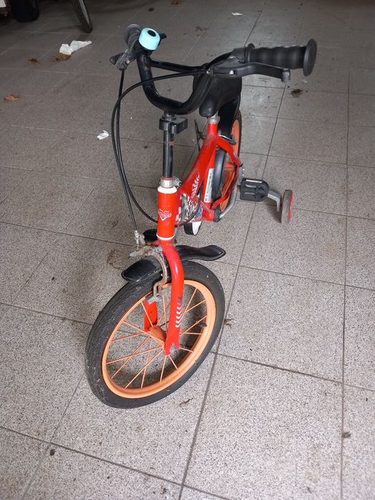 Bicicleta criança Faísca Mcqueen