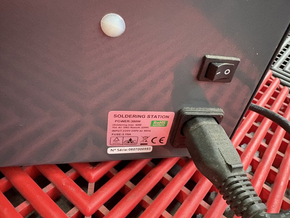 Estação Soldar Digital e Dessoldar por Ar Quente Daxis