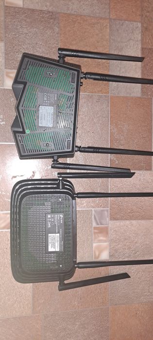 Два роутера,комплектом,archer a6,tenda ac1200