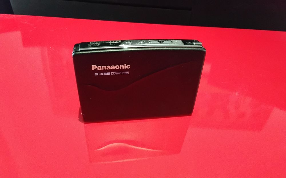Panasonic RQ- S15 walkman autoreverse slim Alumínio