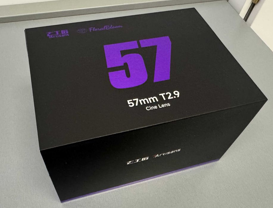 Obiektyw filmowy 7artisans 57mm T2.9 Floral Bloom – Art Series | NOWY