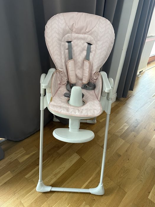 Krzesełko do karmienia Skiddou Malit Keep Pink