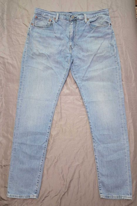 Levi's 512 Slim Taper Fit Premium W36 L34  Джинси блакитні слім крою
