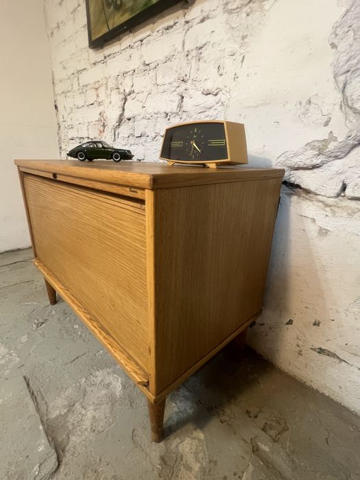 Szwedzka komoda nie ikea szafka na winyle harmonijkowa vintage retro