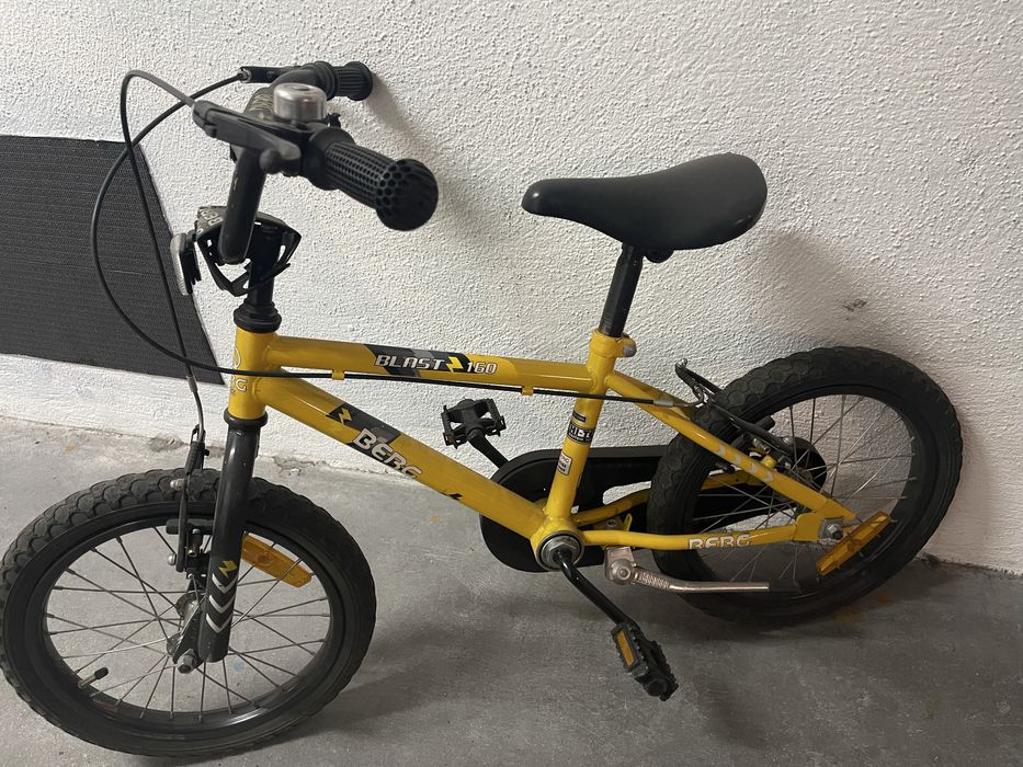 Bicicleta crianca Berg com pouco uso