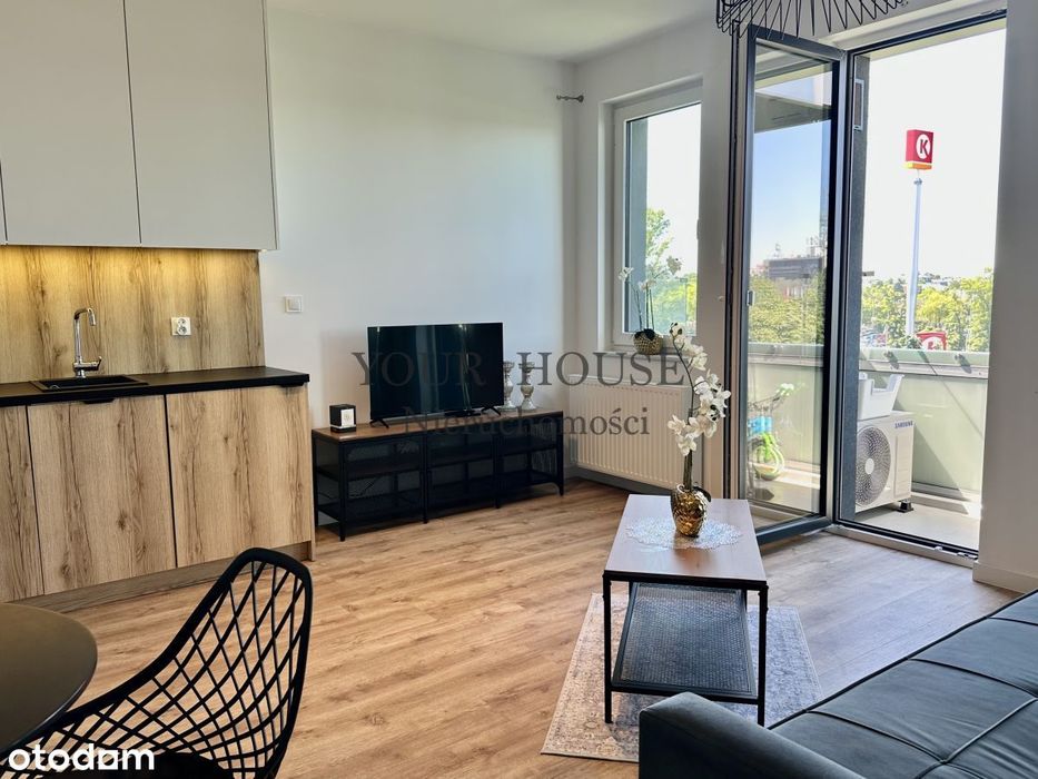 Nowe 2 pokoje Klimatyzacja Balkon widok na porsche - Widok 5
