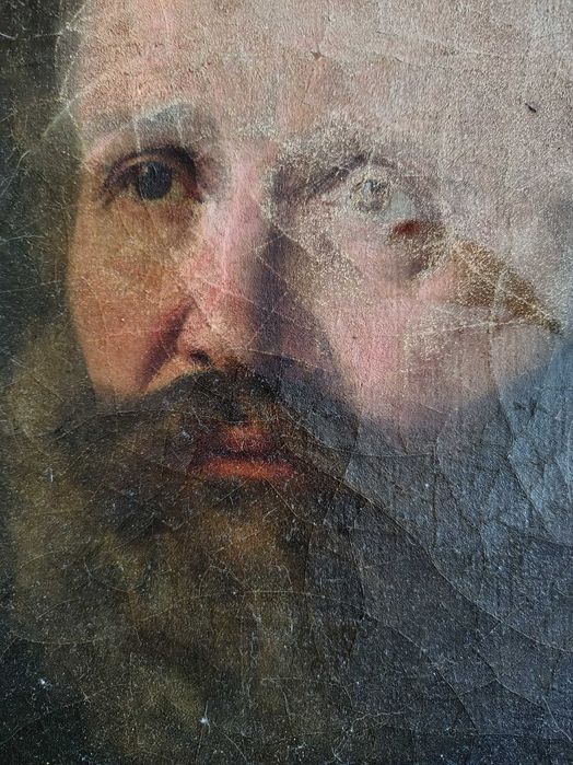 Stary obraz olejny Portret