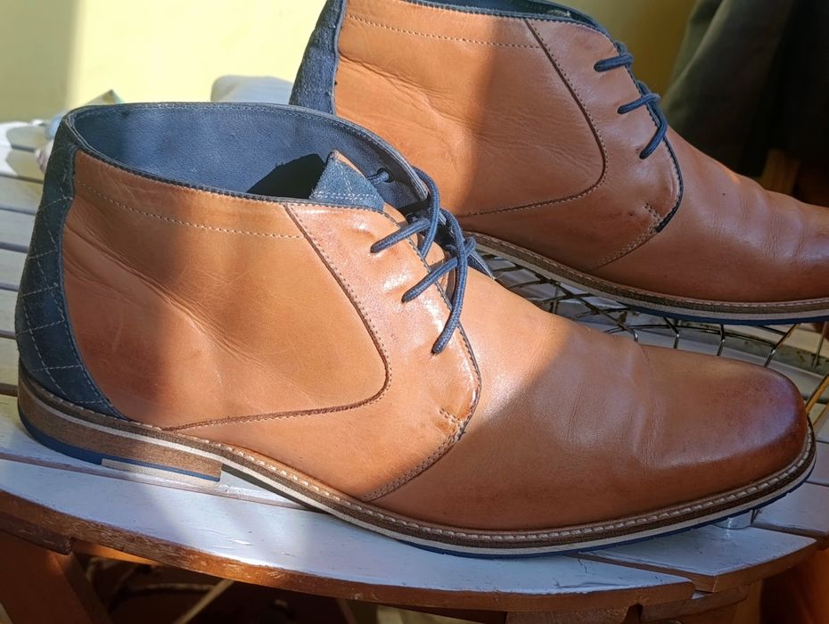 Мужские ботинки туфли casual Чукка  Дезерты  TAFT  люкс 46 р