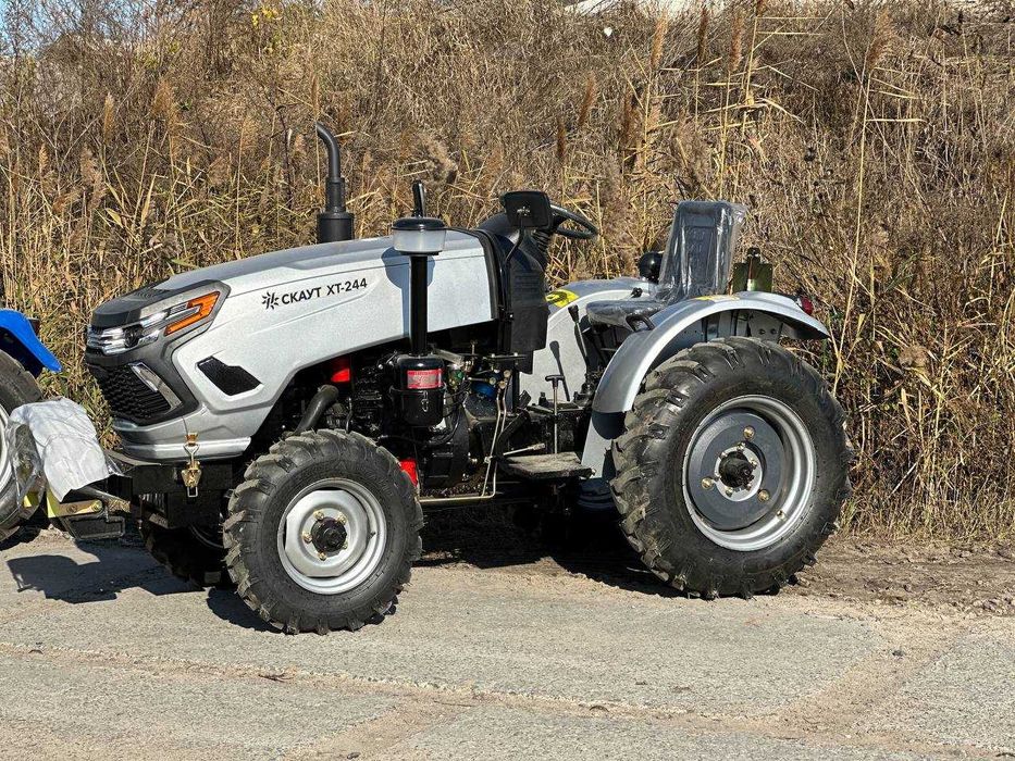 Мінітрактор Скаут Т 244 3 циліндри 4х4 Доставка Безкоштовна МАСЛА