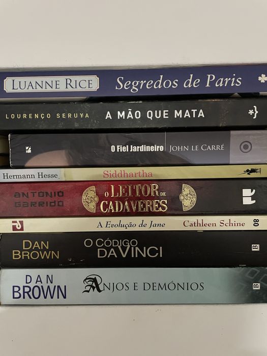 Livros de ficção e outros…