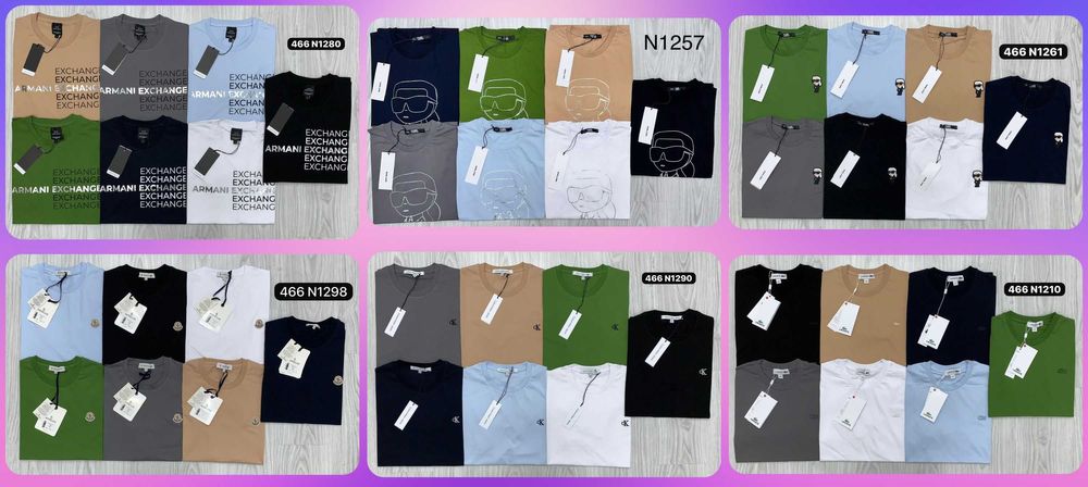 Koszulki lacoste shirt męskie karl koszulka męska calvin klein OUTLET