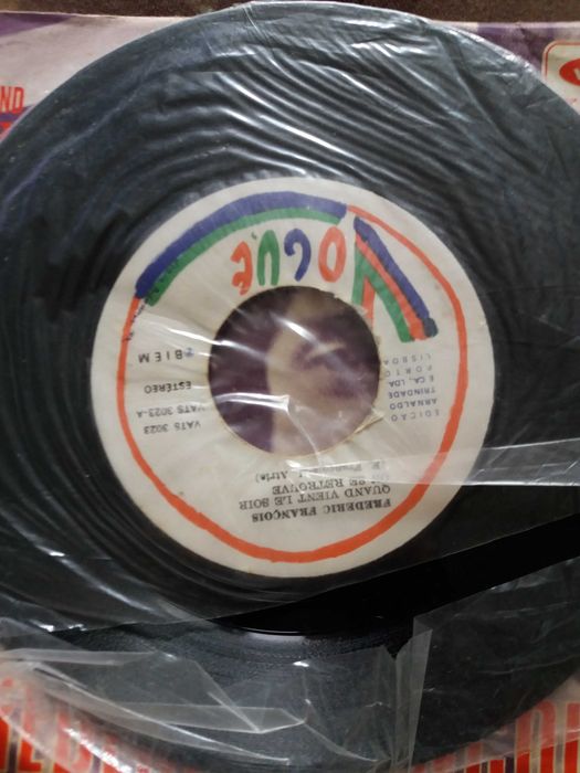 Disco de vinil antigo
