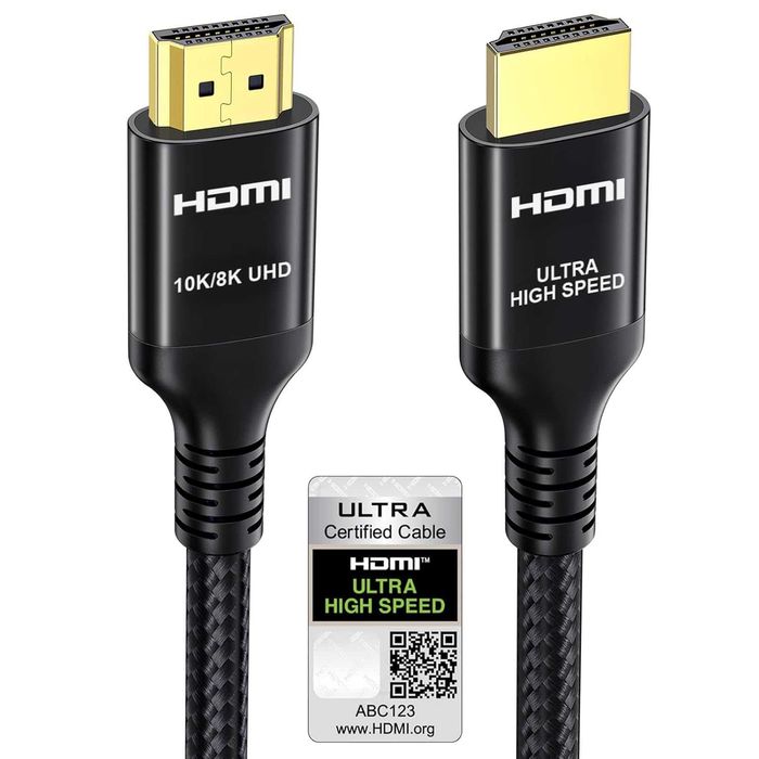 Etseinri Cabo Przewód HDMI 2.1 8K Ultra High Speed 48 Gb/s 1,5 m
