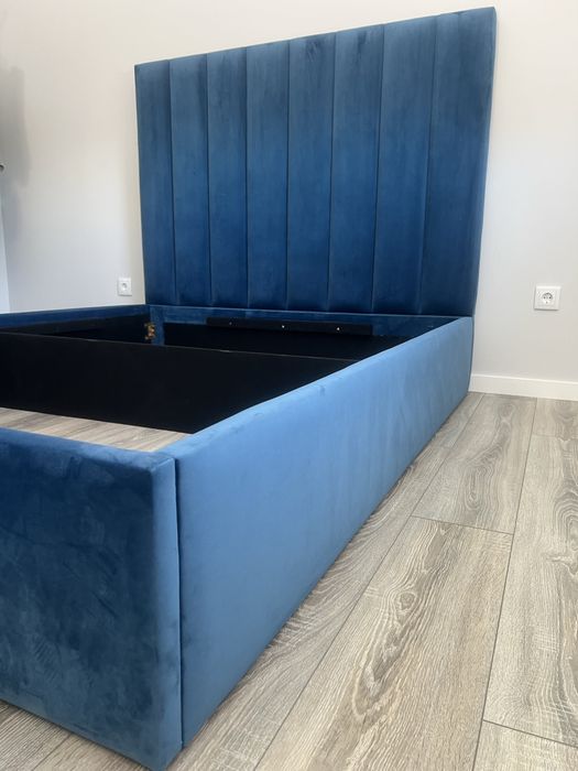 Cama casal veludo