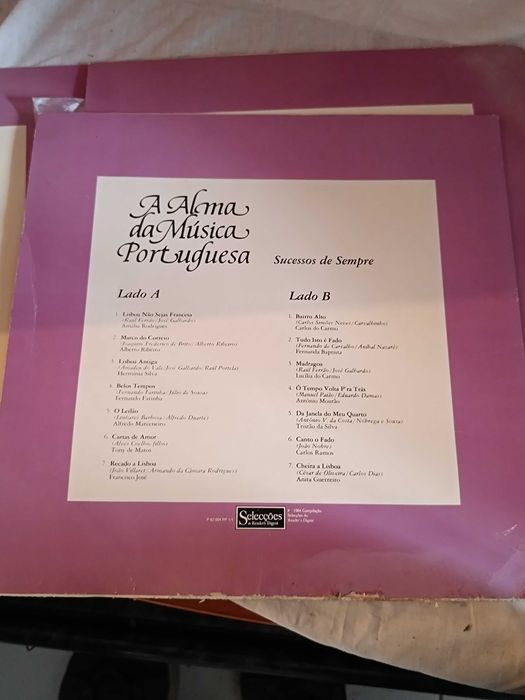 8 Discos antigos A Alma da Música Portuguesa