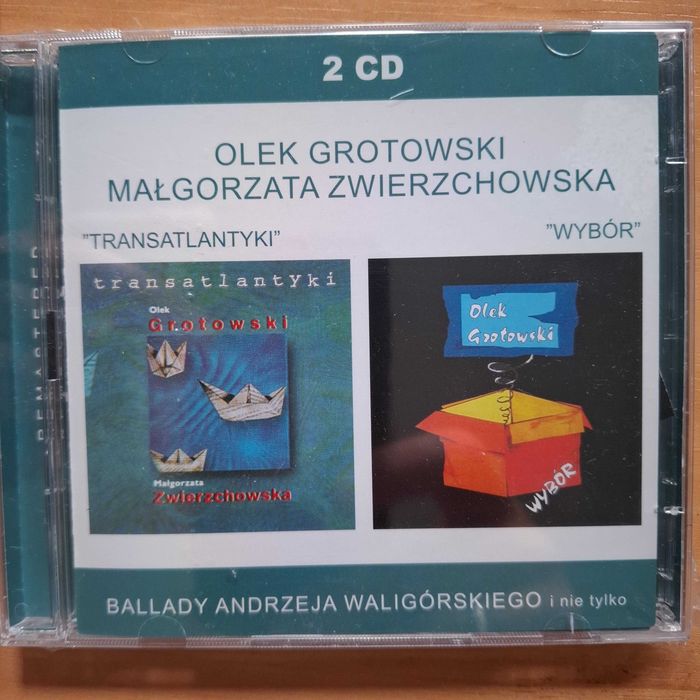 Grotowski Zwierzchowska Transatlantyki Wybór 2CD nowe