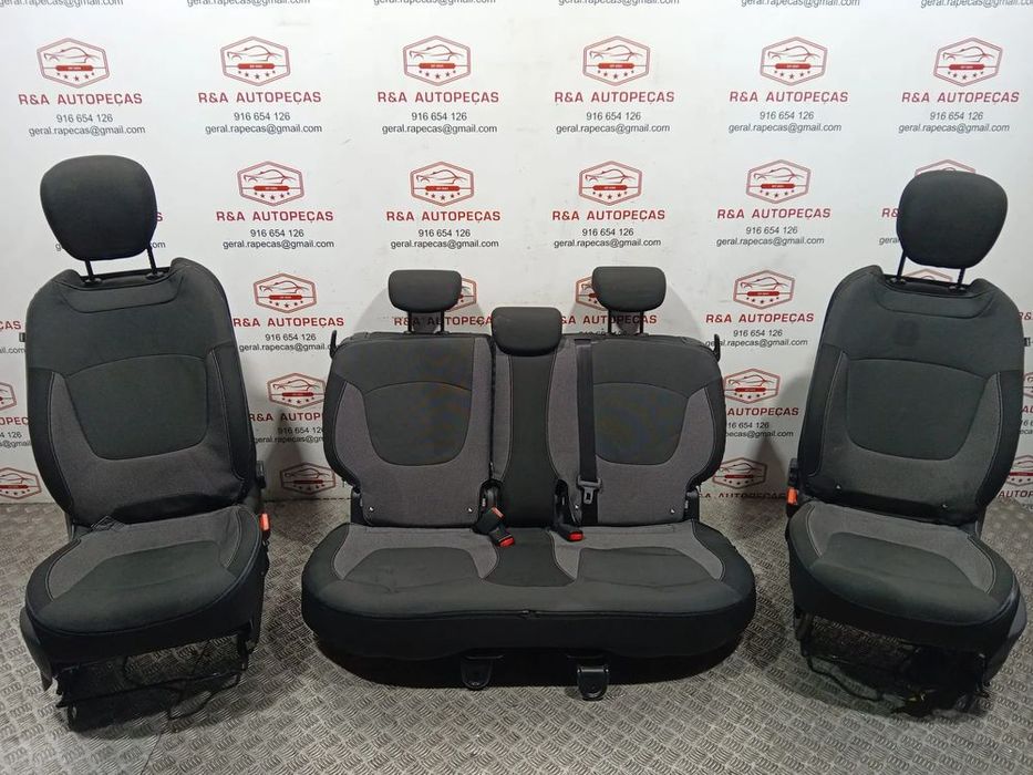 Conjunto de Bancos Renault Captur em Tecido Original