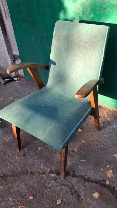 fotel prl lata 60 vintage krzeslo prl