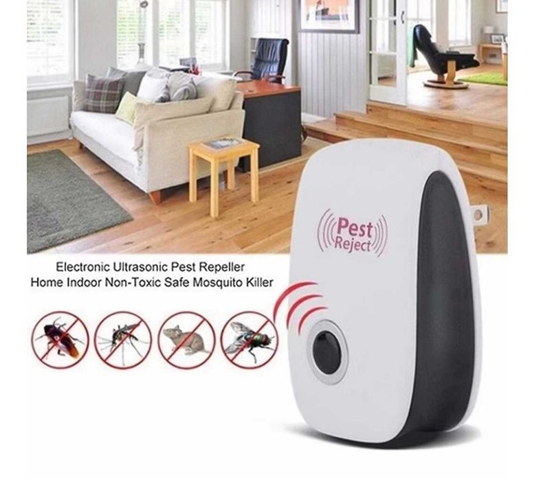 Ultradźwiękowy Odstraszacz  Myszy Karaluchów Komarów Owadów itp/nowy