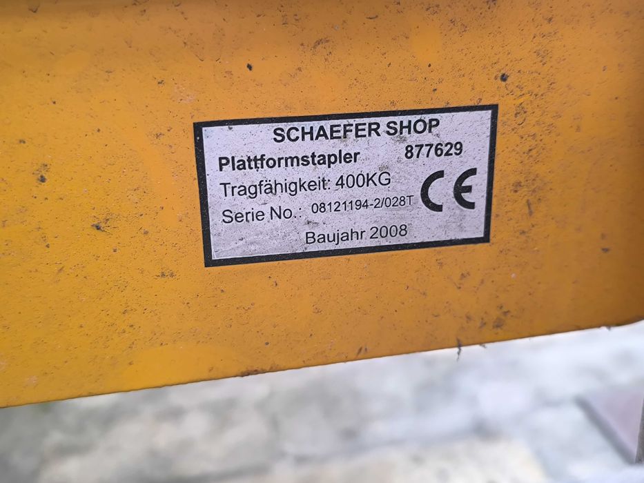 Mesa elevatória hidráulica