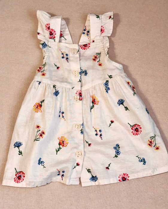 Zestaw sukienek dla dziewczynki H&M 68r, 4szt