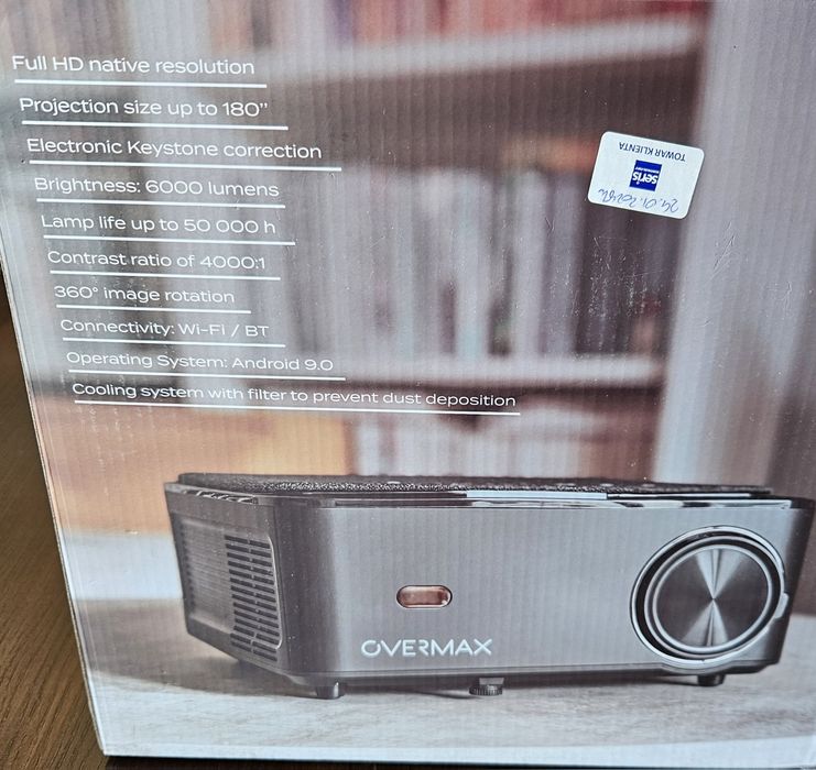 Projektor Overmax Multipic 5.1  nieużywany