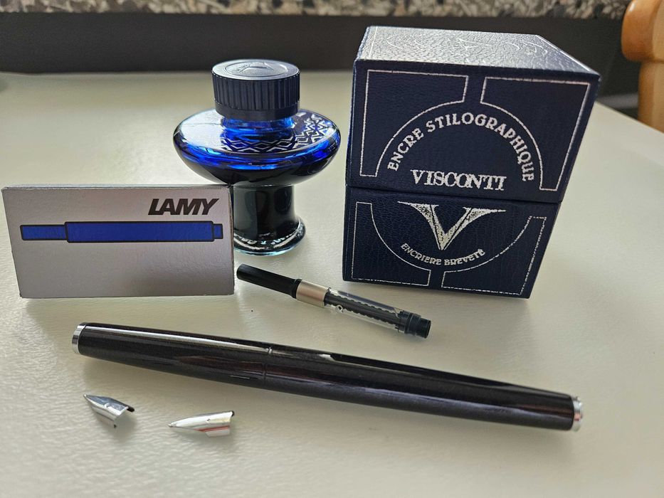Pióro wieczne Lamy Studio Dark Brown + ATRAMENT + dodatki