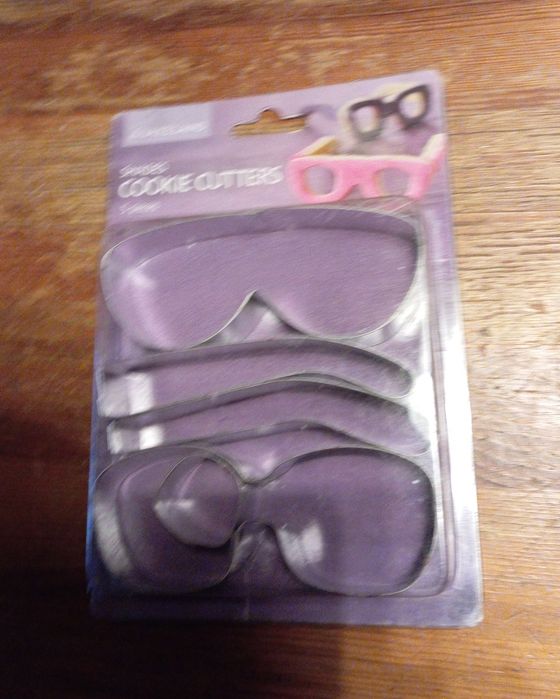 Foremki 5szt do ciastek okulary pierniczki Cookie Cutters Lakeland