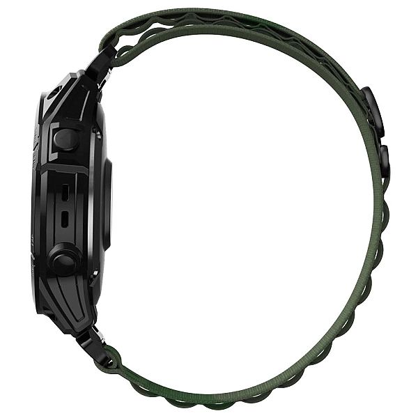 Tech-Protect Nylon Pro Garmin Fenix 5 / 6 / 6 Pro / 7 Military Green
