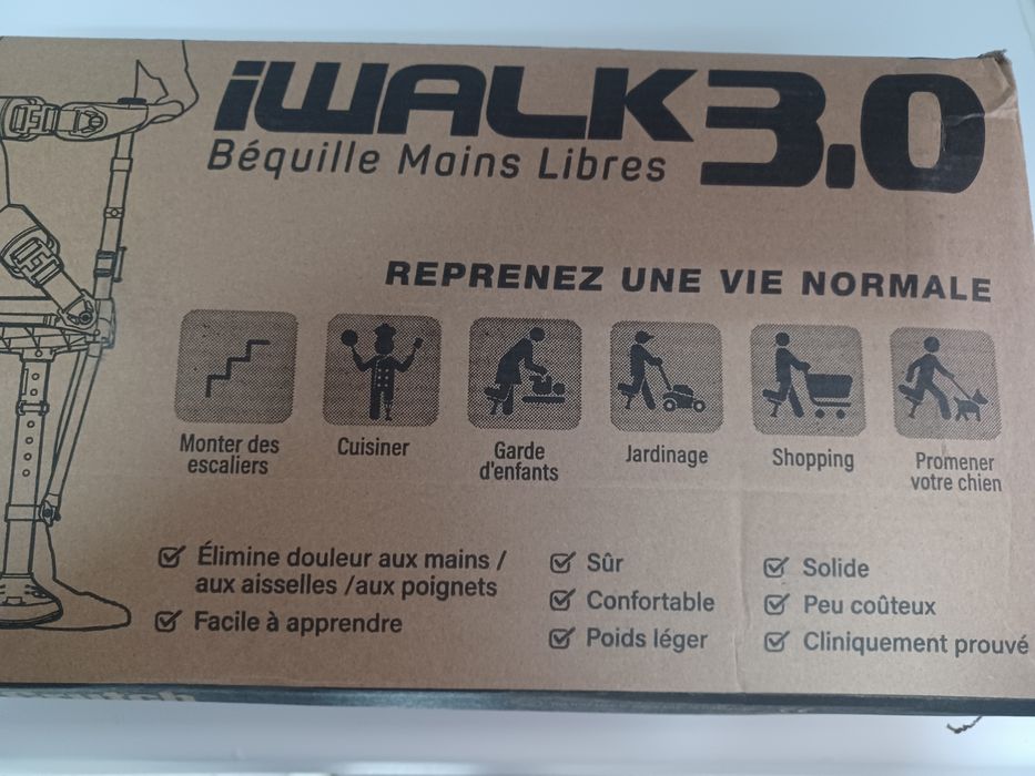 Muleta mãos livres iwal 3.0