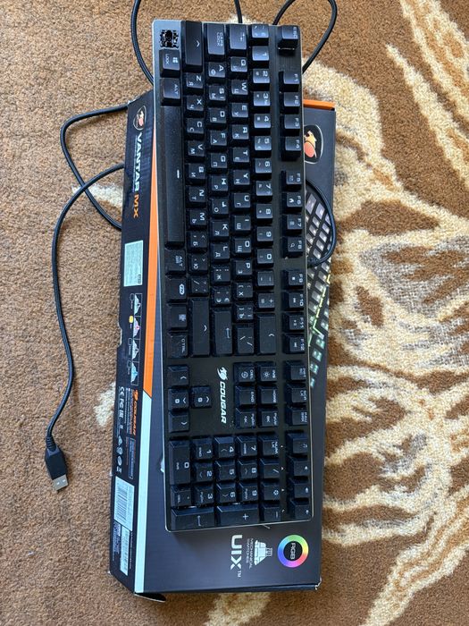 Клавіатура VANTAR MX, Red Sw RGB