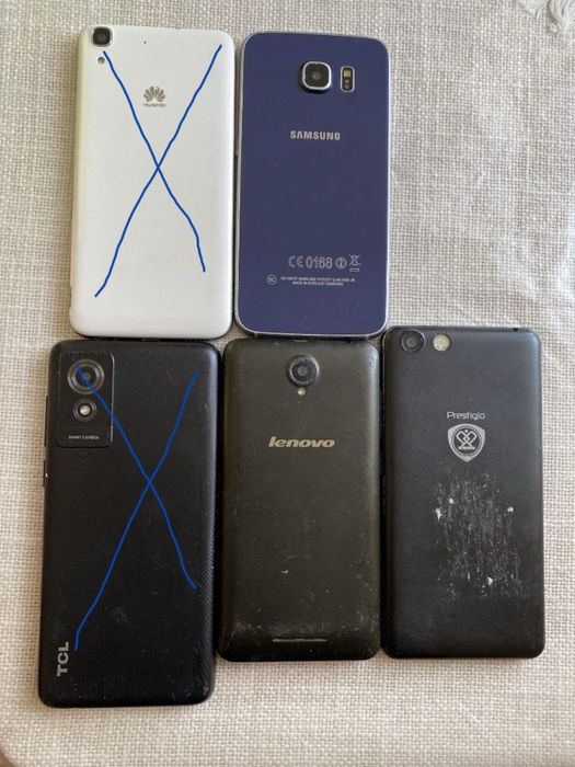 продам смартфони на запчастини 100 грн за штуку