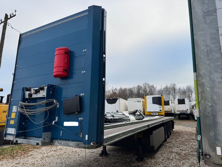 Schmitz Cargobull  Firanka Osie SAF Rama Ocynk 2 - Osie Podnoszone