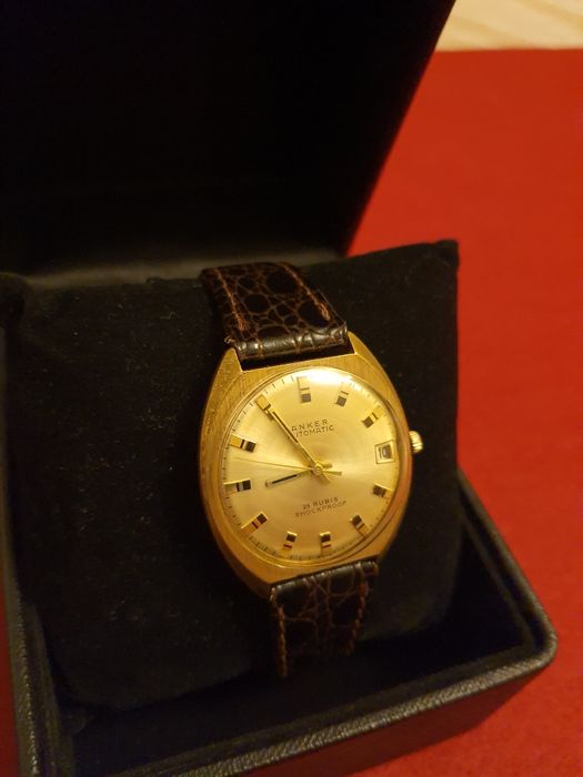 Zegarek Anker Automatic vintage gold