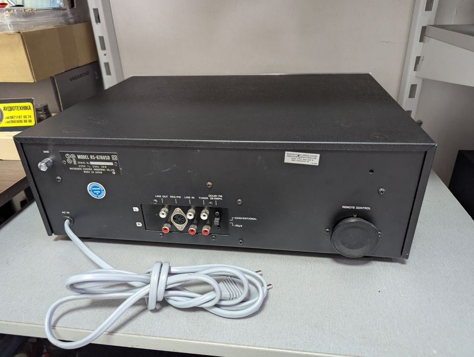 ТОП Technics RS-676USD. Stereo Cassette Deck. Вес 11 кг. JAPAN