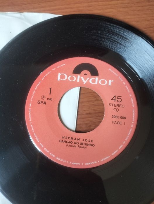 Disco de vinil single Herman José