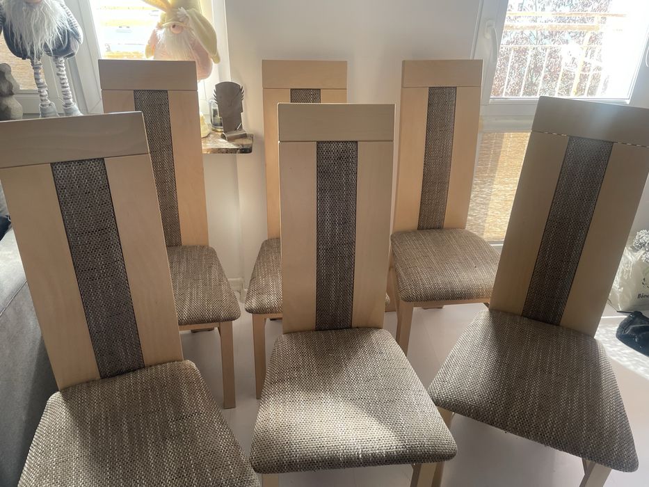 Krzesła do stołu 6szt.