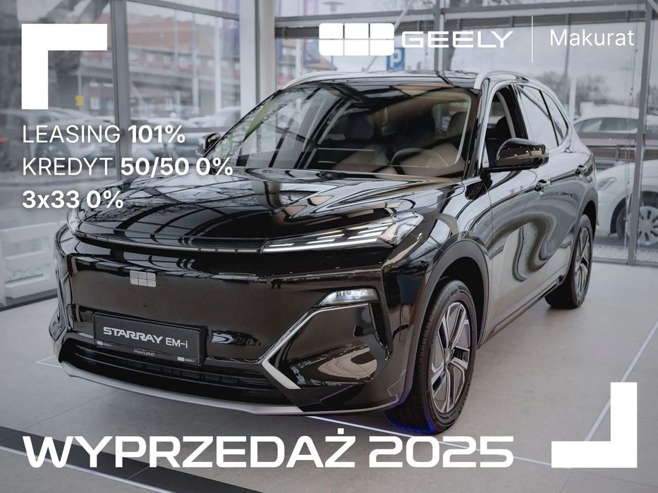 Geely Starray Starray EM-i PRO | PHEV | Od ręki | Makurat Trójmiasto