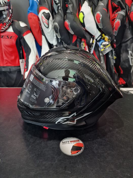 Kask Alpinestars Supertech R10 Solid Czarny! 'S 'M 'L' XL GRATISY!