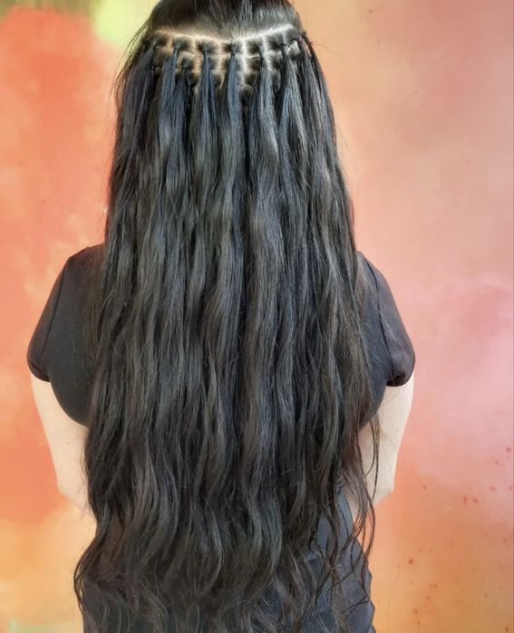 Aplicação de cabelo