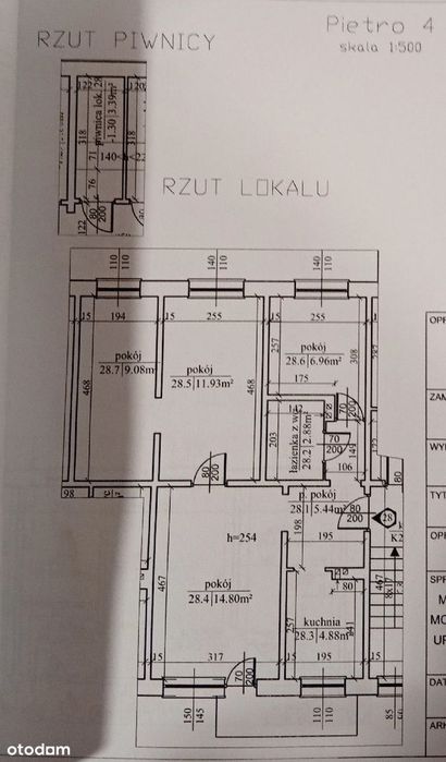 Mieszkanie 56,80 m2 blok, Błonie. REZERWACJA